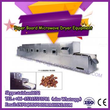 Continuous tunnel type microwave egg tray dehydration machine