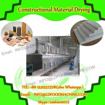 Industrial continuous type microwave chemical material dryer