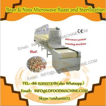 Continuous conveyor belt type microwave nuts dryer