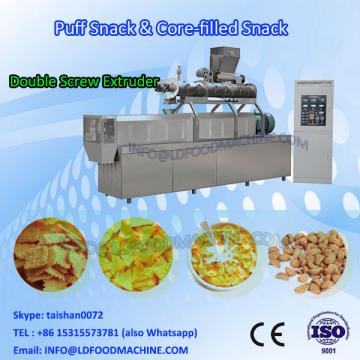 Food grade stainless steel automatic puffed core filling   processing plant