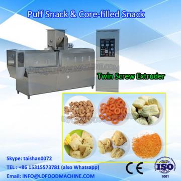 fried wheat flour puff Snacks extruder machinery process line