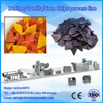 Double screw crisp chip fried Flour food extruder make machinery
