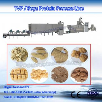Automatic Textured Vegetable Soy Meat Protein Soya Chunk Nugget Extruder machinery