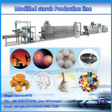 Pregelatinized starch extruder machine processing line