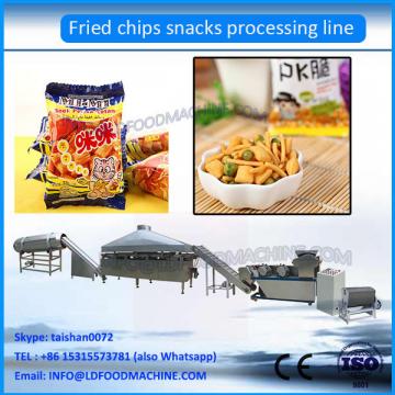 Jinan Crispy chip Fried Wheat Flour Pillow Snack food Stick Making Machine
