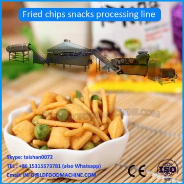 Fried wheat flour based snack process line