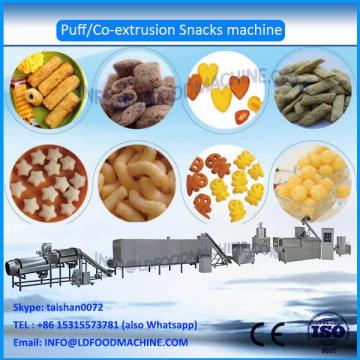 Automatic puffed chocolate filled snacks machinery