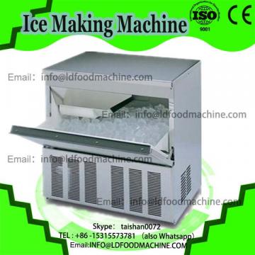 Direct manufacurer low price double pan Fried Ice Cream rolls machinery with 10 drums