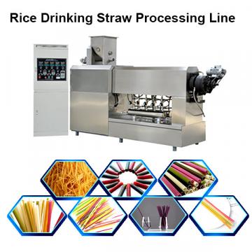 Eco Friendly Drinking Straws Biodegradable / Rice Straw Making Machine Drinking