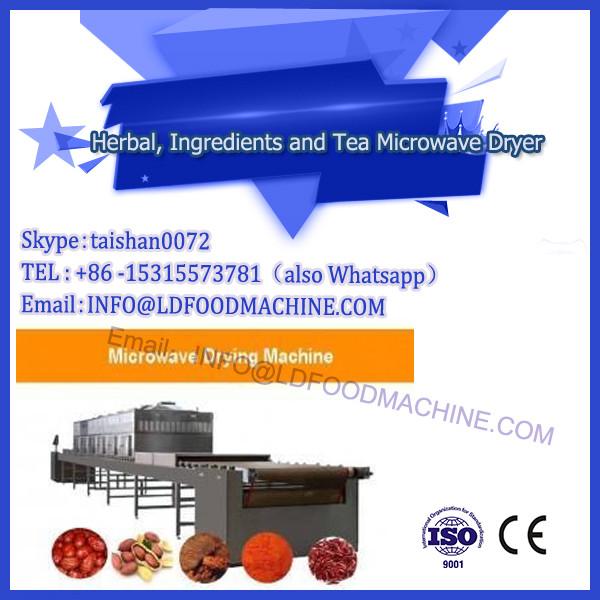 Industrial big capacity tunnel conveyor type leaf microwave dryer #1 image