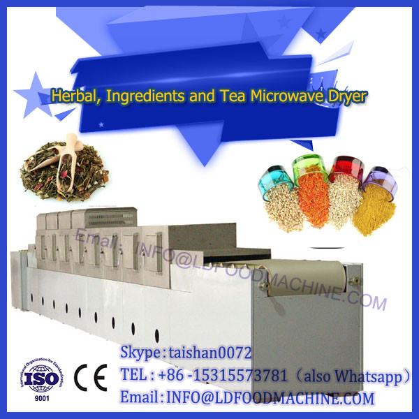 Industrial conveyor belt type microwave herb leaves dryer/microwave tea drying machine #1 image