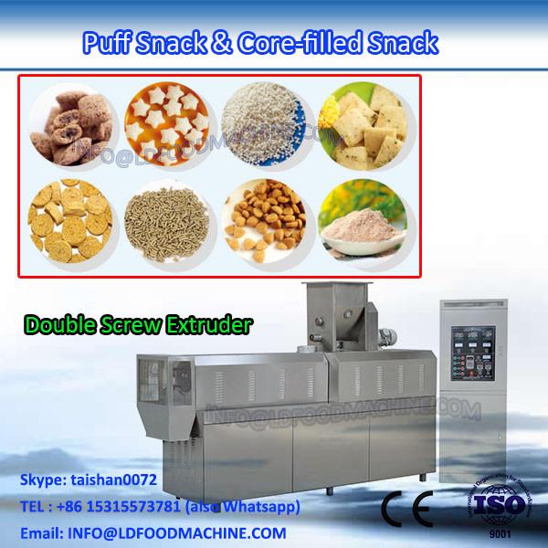 100-500kg/h Capacity cream jam core-filled puff snack machinery #1 image