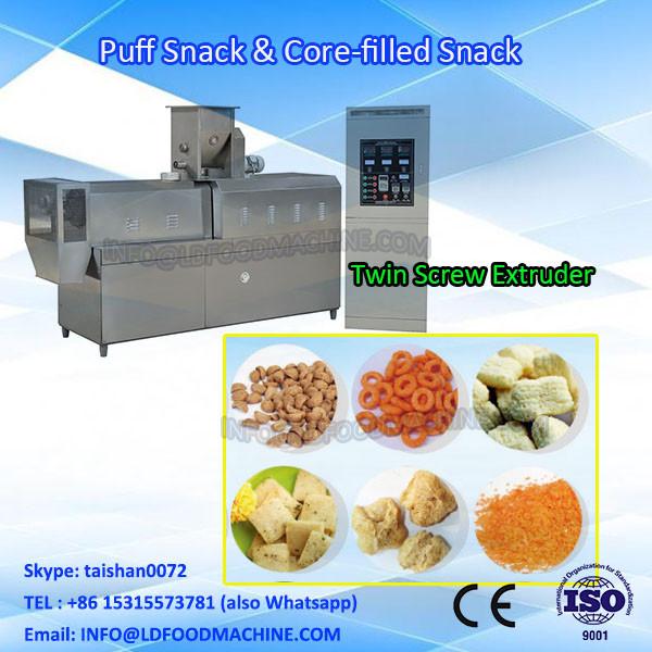 core filling snack machinery/cream filled snack production line #1 image