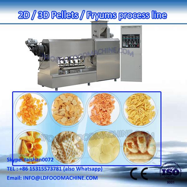 China Supplier For 2D Wheel Shape machinery Low Investment/Processing Line For Corn Curls Snacks #1 image