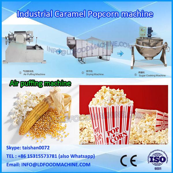 Auto Cheap Gourmet Caramel Popcorn Grain Popping machinery #1 image