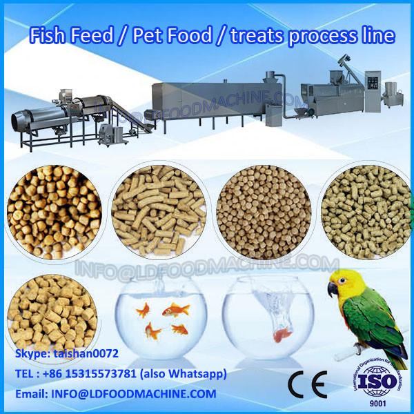 500 or 1 MT p/h aquatic feed extrusion line to produce high quality floating and sinking feeds for tropical fish species #1 image