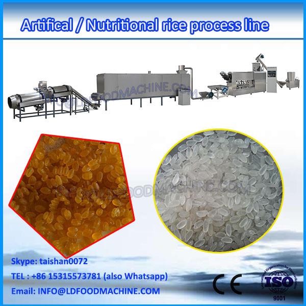 2017 Chinese Organic Instant PorriLDe Extruder machinery/Nutritional Rice Production Line #1 image