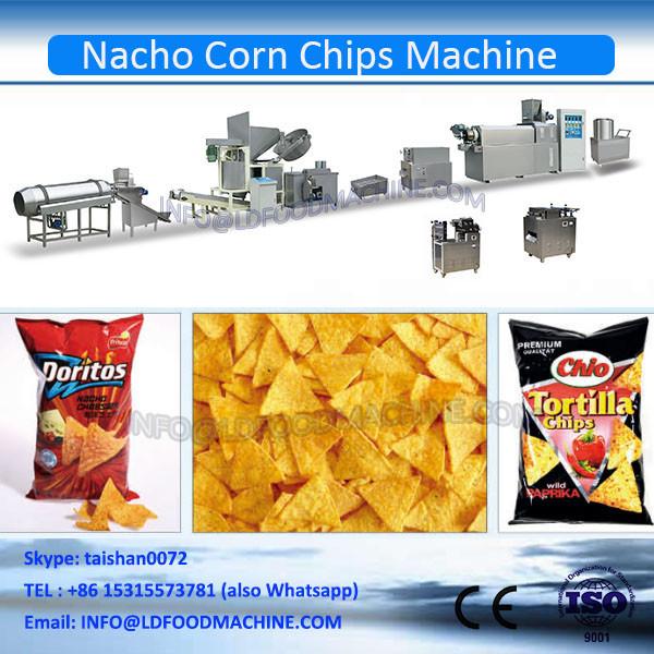 automatic twin screw fried crisp tortilla corn chips make machinery #1 image