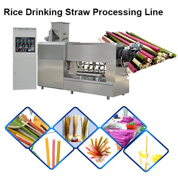 Wholesale tricolor plastic drinking straw making machine extruder #2 image