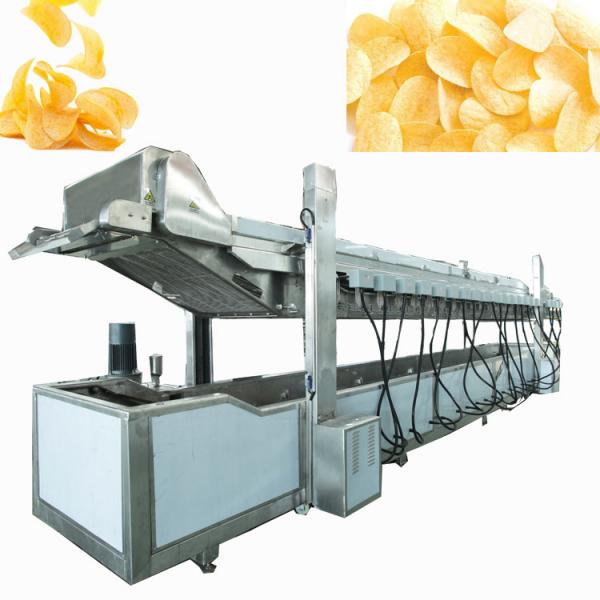 Semi-Automatic Fryer Fried Potato Corn Chips Snacks Making Machine Price #1 image