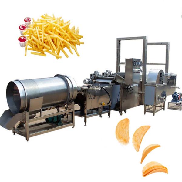 2D Fully Automatic Laminated Tube Fish Chips Papad Extruded Potato Chips Pellet Making Machine Equipment #1 image
